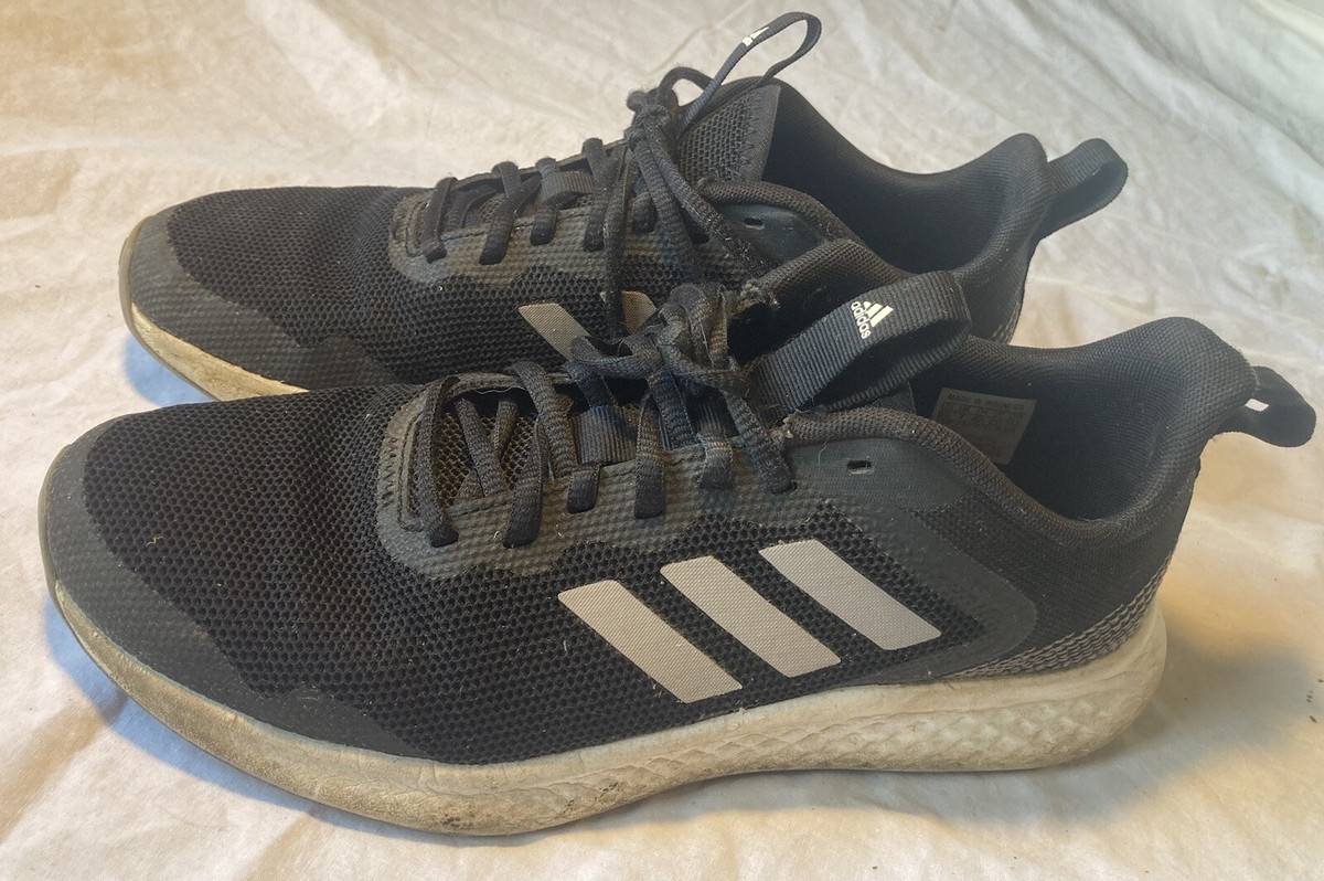 Adidas Cloudfoam Men\'s Size m12 Running Shoes HWI 28Y001 Black/White Adidas Cloudfoam Running Shoes HWI 28Y001 Men main image 2