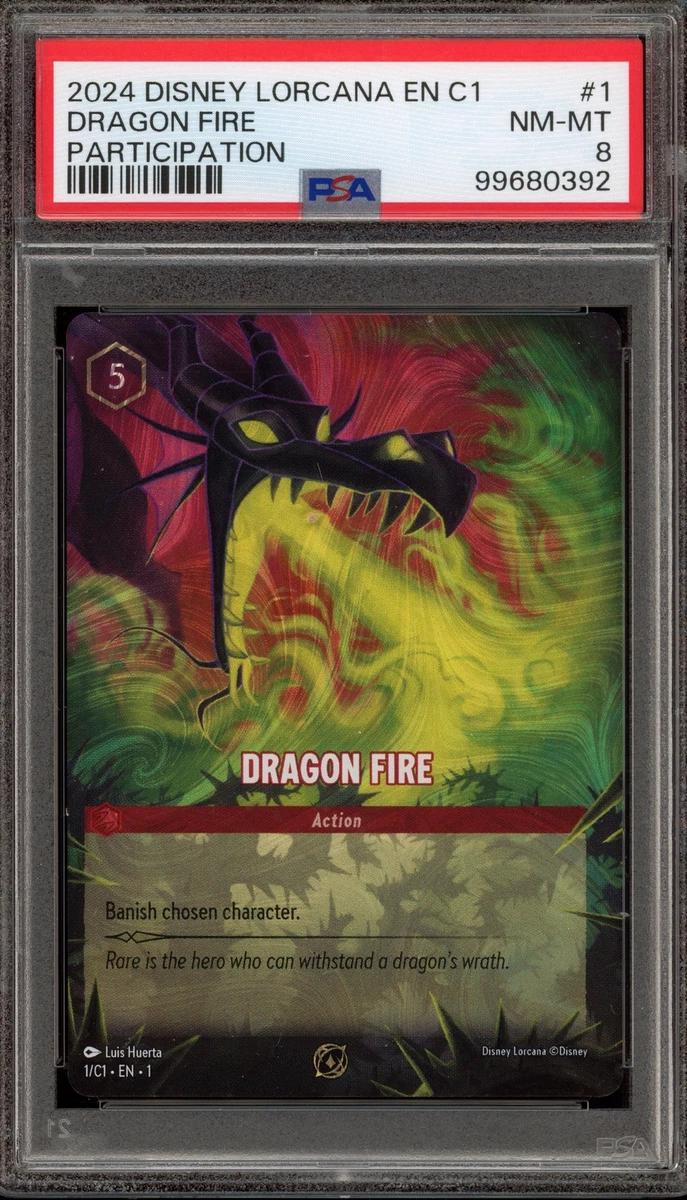 Dragon Fire 1 Disney Lorcana Promo Cards for sale | eBay