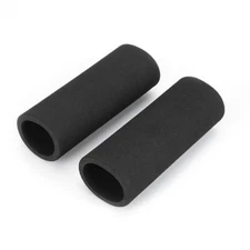 1 Pair Handlebar Grip Covers Foam Anti-slip Protection For Motorcycle Motorbike