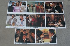 OCEAN'S ELEVEN SPANISH LOBBY CARDS, FULL SET OF 8! GEORGE CLOONEY, BRAD PITT
