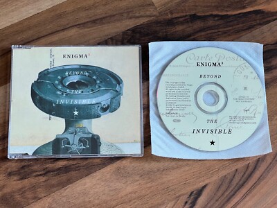 ENIGMA Beyond The Invisible -Short Radio Edit OOP 1996 UK promo CD single (used)