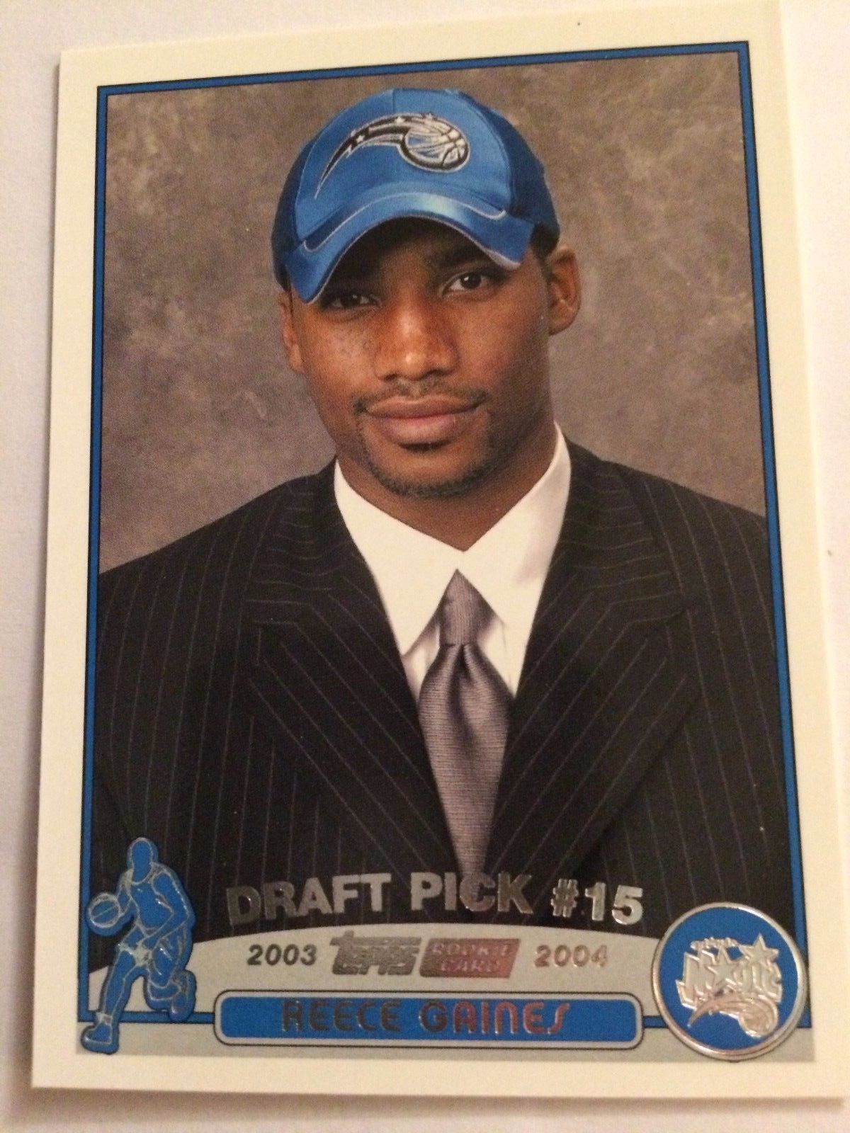 2003-04 Topps #235 - Reece Gaines - Orlando Magic (RC)