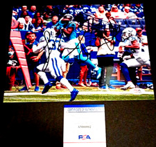 SHI SMITH Carolina Panthers SIGNED 8x10 Photo PSA/DNA COA GAMECOCKS
