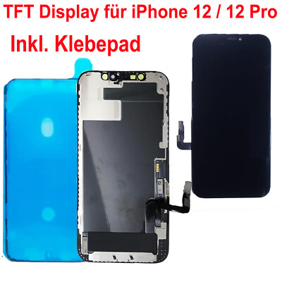 HX LCD Display für iPhone 12 Pro HD 3D LCD Retina Bildschirm inkl. Klebedichtung