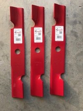 3 Pack HD Hi Lift Blades for 48" Exmark 103-6401 103-6401-S 16-1/4" USA MADE