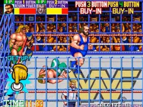WWF Wrestlefest Arcade PCB TECHNOS  4 Player  TESTED WORKING 100%