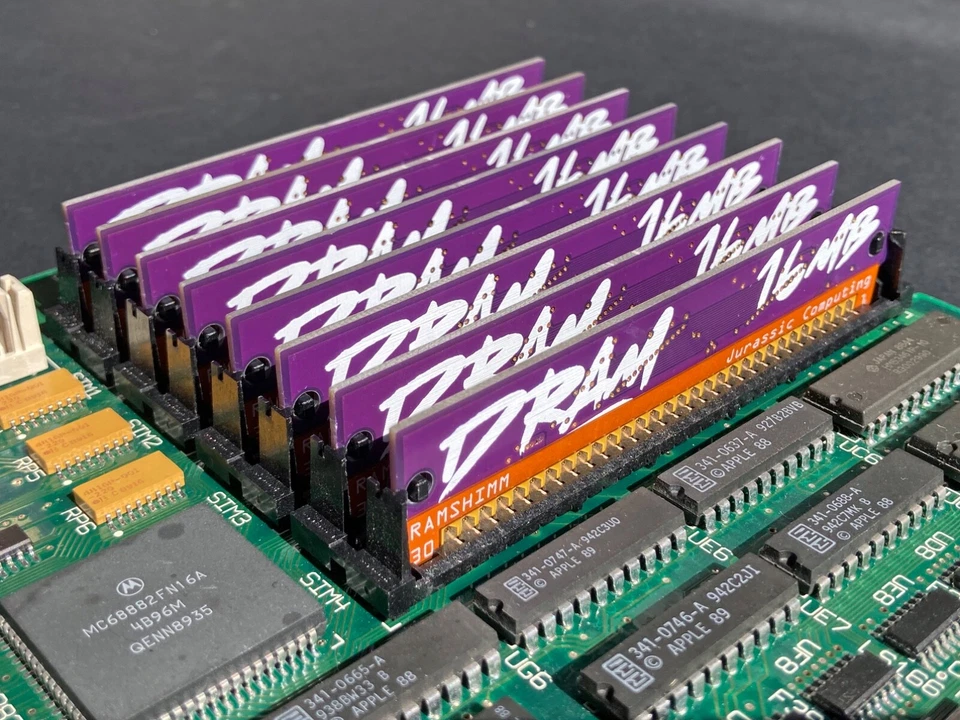4pcs RAMSHIMM interposers: fix poor contact issues in RAM SIMM sockets - Image 3 of 4
