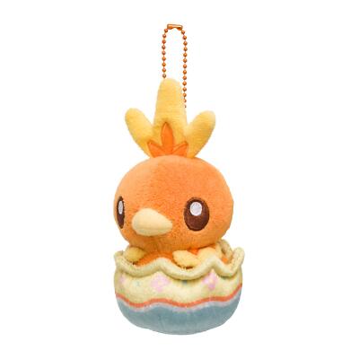 Pokemon Center Original Happy Easter Basket Egg Torchic Plush