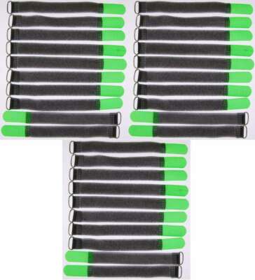 40x Kabelbinder Klettverschluss 40 cm x 40 mm gelb FK Klettband Klettkabelbinder 40x Kabelbinder Klettverschluss 40 cm x 40 mm gelb FK Klettband Klettkabelbinder