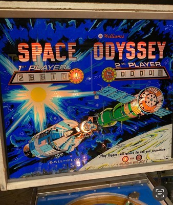 SPACE ODYSSEY PINBALL MACHINE 1976 Classic Williams 2 Player EM Arcade ...
