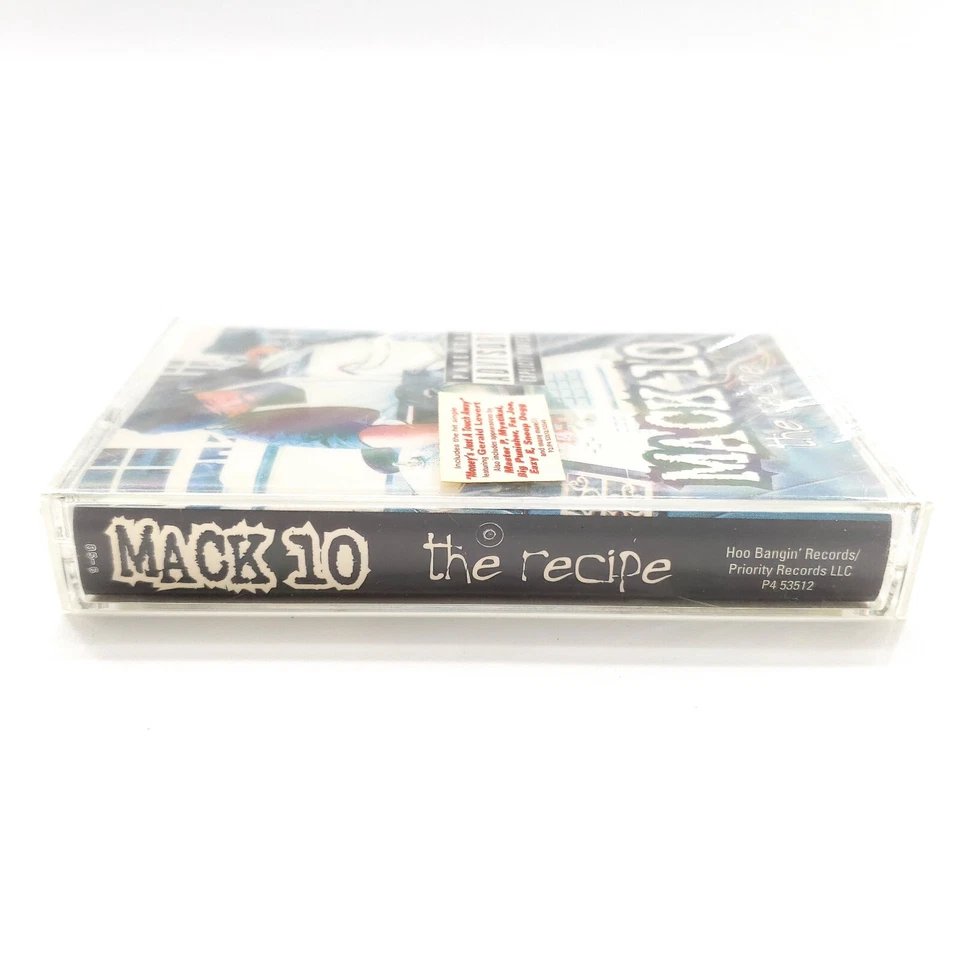 The Recipe [PA] by Mack 10 (Cassette, Oct-1998, Priority Records) New Sealed - Image 3 of 4