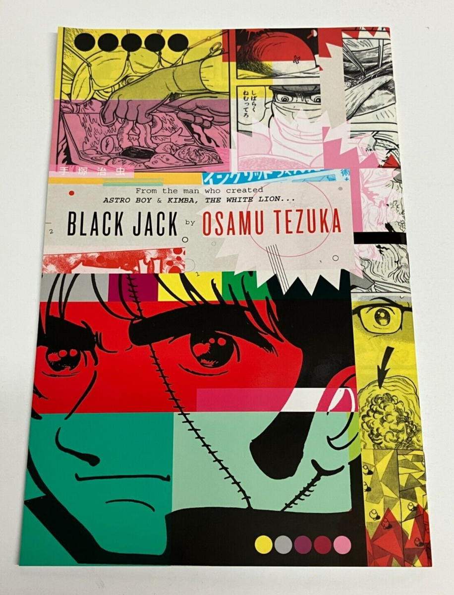 Black Jack Vertical By Osamu Tezuka Comic Book Anime Manga Series