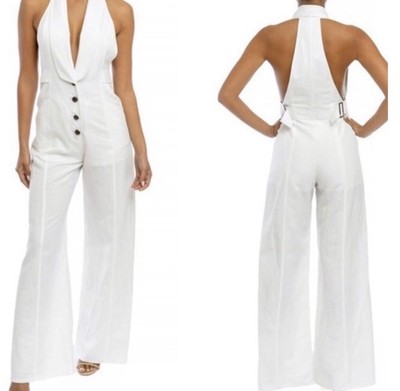 boutique white jumpsuit