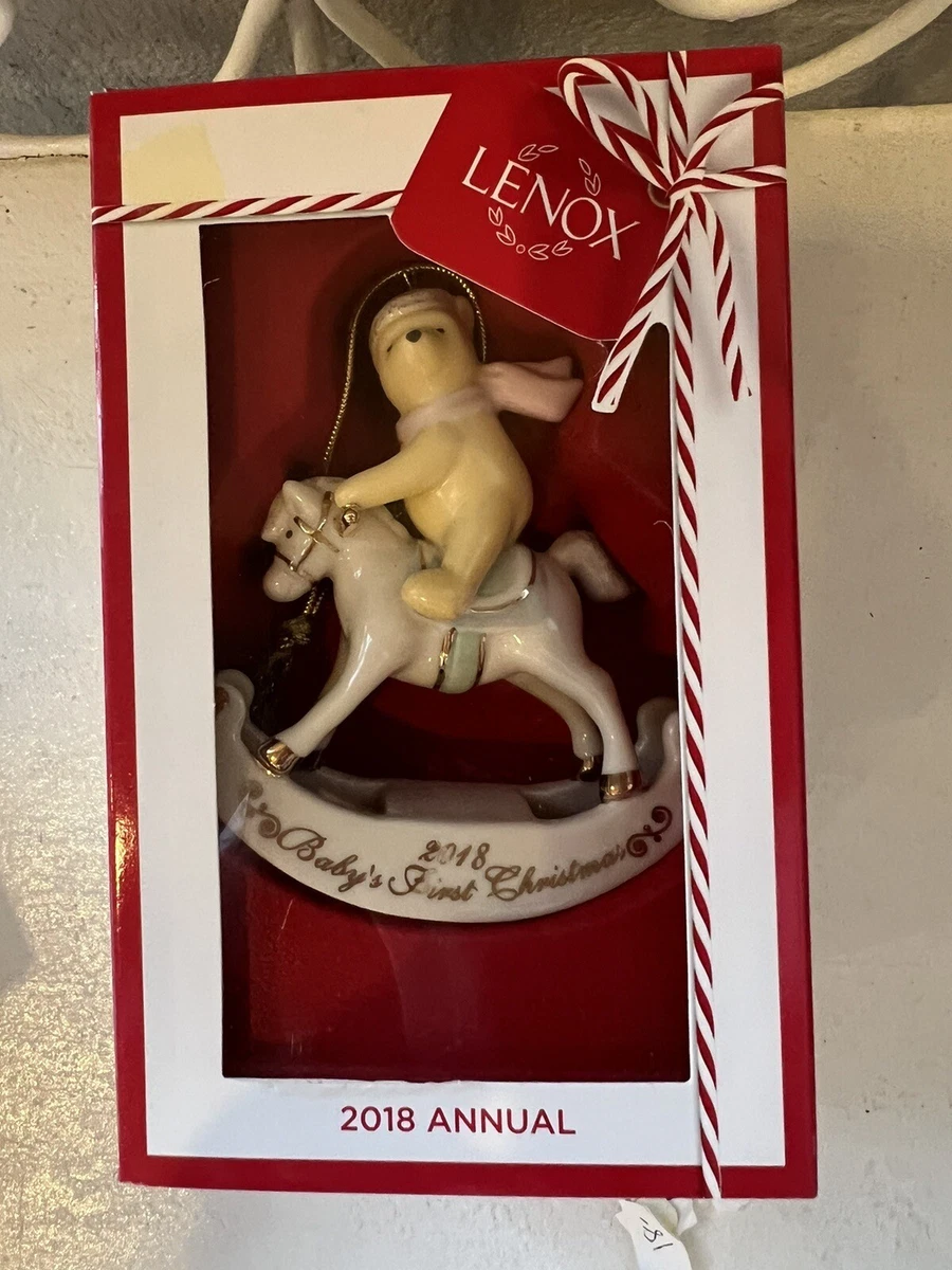Lenox 2018 hotsell baby's first christmas