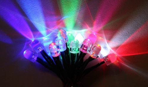 100 x 3 mm vorverdrahtet DC 5 V-12 V Micro LED Leuchten emittierende Dioden Mini Birnen Lampe - Bild 10 von 26