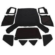 For Jeep Wrangler Tj 1997-2006 Front Rear Soft Top Upper Skins 6pcs