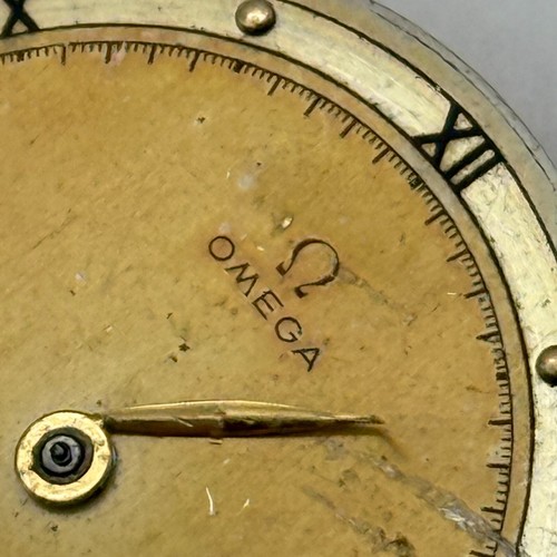 28.6mm 1940s Vintage Omega 28SC Swiss Manual Wind Watch Movement PARTS REPAIR - Picture 4 of 15