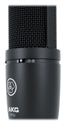 AKG P120 Studio Condenser Recording/Live Streaming Microphone Mic + Headphones - Bild 5 von 12