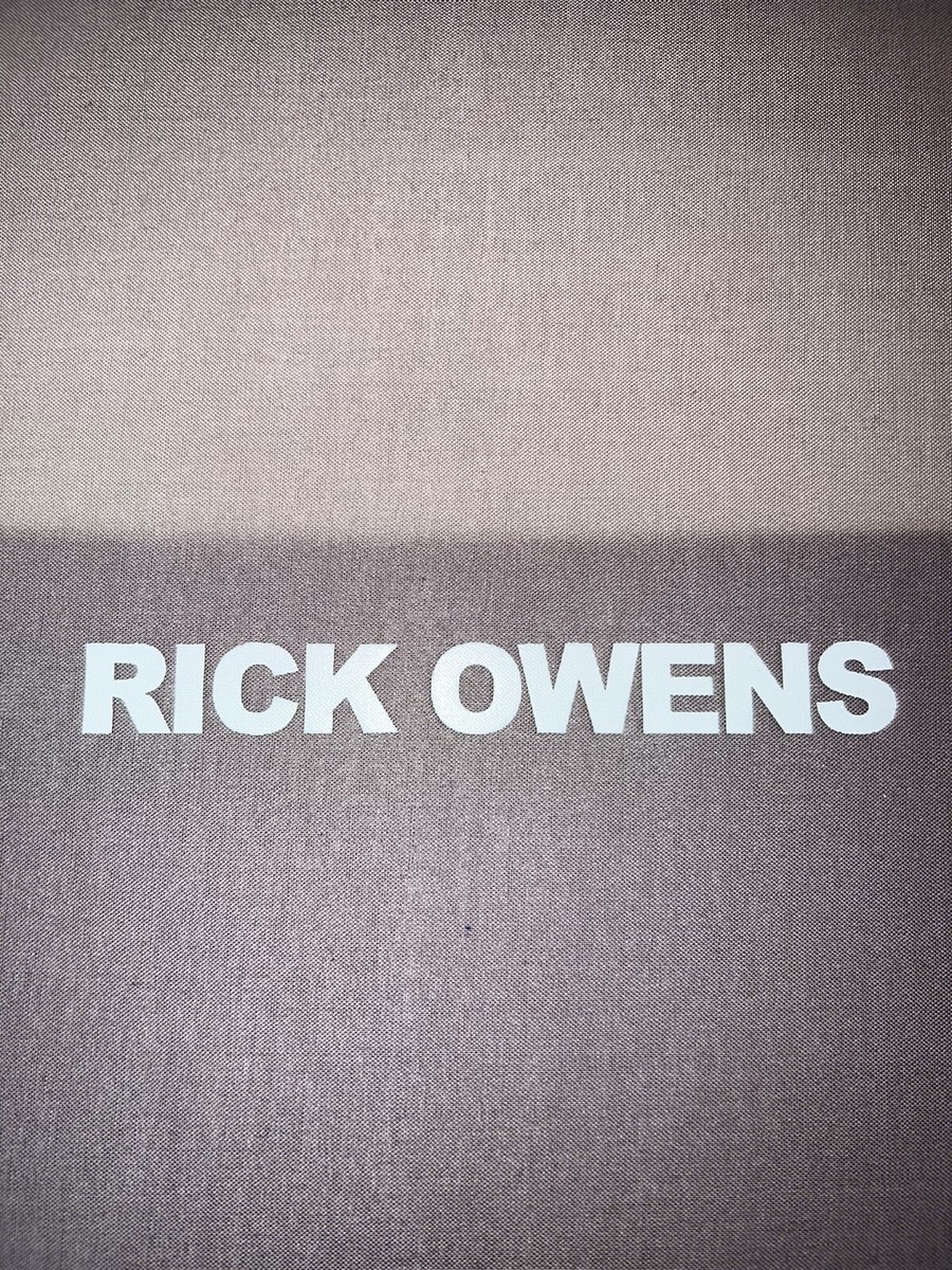 Rick Owens by Rick Owens (2011, Hardcover) 9780847836635| eBay
