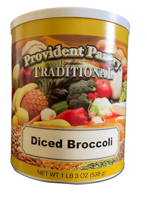Provident Pantry Broccoli 1.3# Survival Camping Food Prepping Sealed