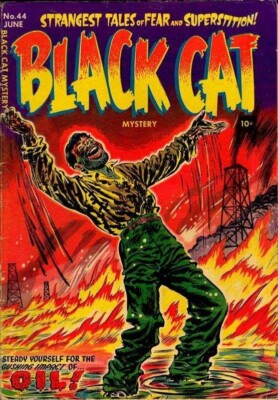 Black Cat Mystery Comics #44 Photocopy Comic Book