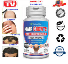 DHT BLOCKER FAST GROWTH PILLS STOP HAIR LOSS FALL PROMOTER HERBAL VITAMINS GROW