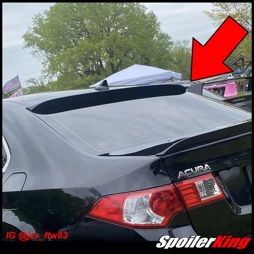 SPKdepot 380R (Fits Acura TSX 200914 CU2) Rear Roof Window Spoiler