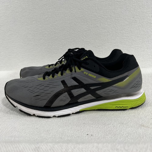 ASICS Men's GT-1000 Running Shoes 1011A038 Carbon/Black Size 11 Wide - Picture 4 of 12