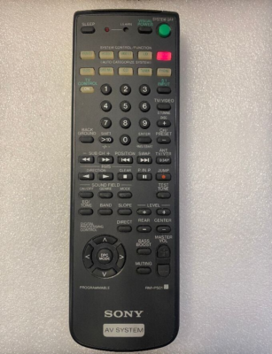 Genuine Sony RM-P501 Remote Control AV System For STR-D660 D660Z