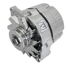 Ultra Series Gm 10si Alternator Polished 140 Amp 1 Wire Install Steel V-belt