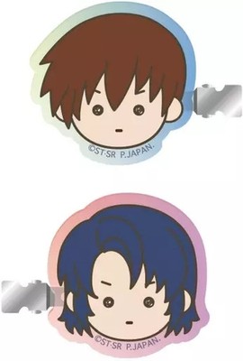Twinkle Gundam Seed Freedom Kira Athrun Hair Bang Clips Set Acrylic