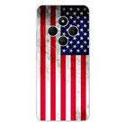 Xiaomi Redmi 14C 4G Compatible Printed Silicone Case USA Flag