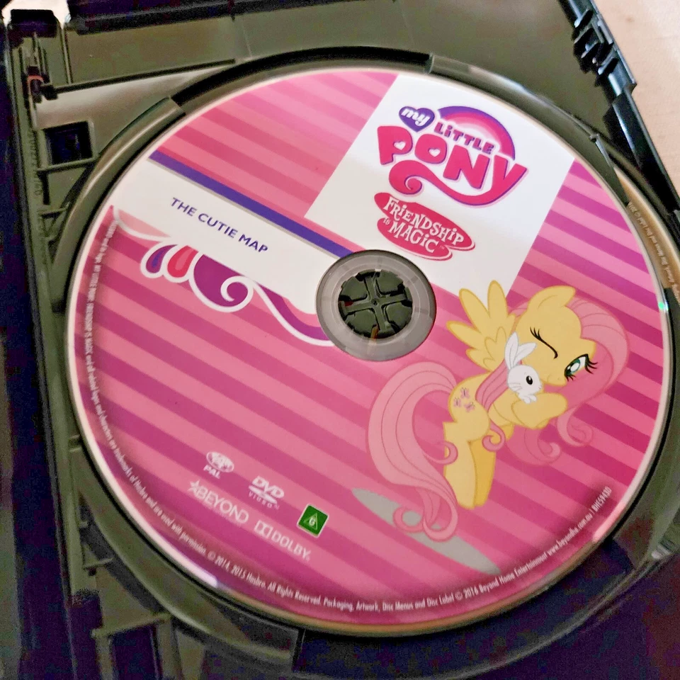 My Little Pony Friendship Is Magic Double Pack (DVD 2014) Embossed Cover - image 4 of 4