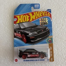 Hot Wheels 2025 Factory Sealed Set Black ‘98 Subaru Impreza 22B-STi Version