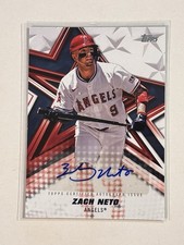 2026 Topps Series 1 Zach Neto #BSA-NT Baseball Stars Auto Base Angels MLB