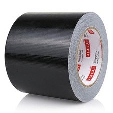 Wide Duct Tape, Industrial Grade 30Yards 90 ft 4 Inch Black Tape, 9 Mil Hea...