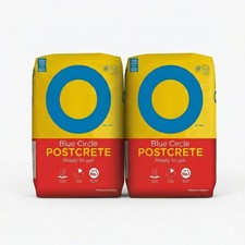 2 x 20kg Fast Setting Postcrete Concrete Mix for Fence & Gate Posts