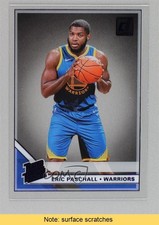 2019-20 Panini Clearly Donruss Rated Rookie Purple Eric Paschall #88 READ ya6