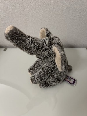Vintage Kuschelwuschel Elephant Plush Germany Stuffed Animal Toy RARE