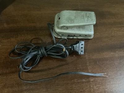 Vintage Electric Sewing Machine Foot Petal Unbranded Mad In USA