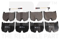 NK Bremsbelagsatz Scheibenbremse 223357 FüR Mercedes W220 SL Klasse R230 V220