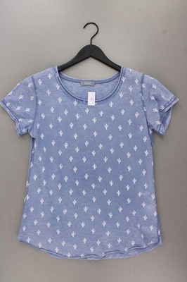 Second Life Fashion Be There Shirt mit Kaktusmuster für Damen Gr. 36, S Kurzarm