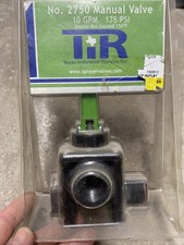 TIR 2750 Manual Sprayer Valve, 0-10 GPM, 175 PSI 