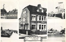 CLEVELEYS, RENO PRIVATE HOTEL, 1975 LANCASHIRE POSTCARD (ref 3846/24)