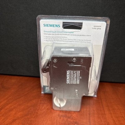 Siemens QPFB 20 Amp 2-Pole GFCI Circuit Breaker Q220GFP (9917) New