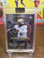 Wild Card Shedeur Sanders and Kaidon Salter Back To Back Ace Of ❤️'s. 1 Of 1.