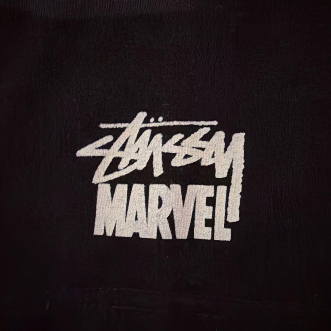 [Super Rare] Stussy x MARVEL Spider-Man T-shirt M thumbnail 3