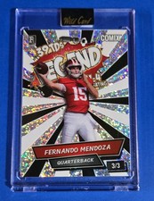 Wild Card 2025 Comix Fernando Mendoza Legend Limited Serial 3/3 #ACBL-FM07