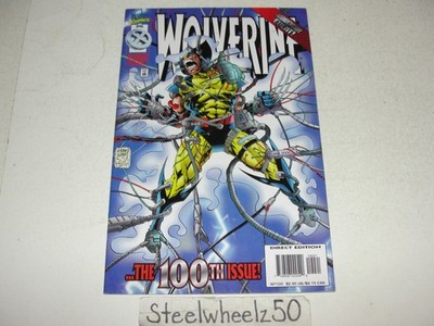Wolverine #100 Direct Standard Non-Foil Cover Comic Marvel Adam Kubert Hama RARE