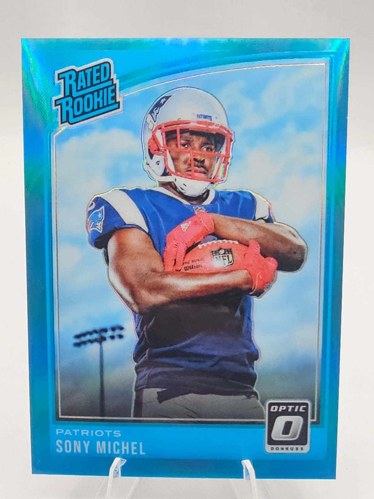 Sony Michel Panini Donruss Optic #160 Aqua